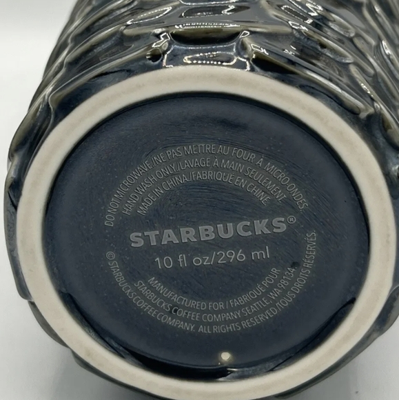 Starbucks 10 Fl Oz Iridescent Mermaid Scales Siren Tumbler Travel Ceramic Mug - Picture 5 of 5